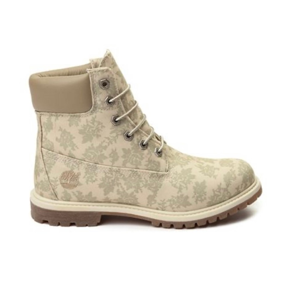 Floral Timberland boots
